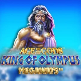 Age Of The Gods: King of Olympus Megaways logo – Slots by Origins at Ringospin Casino