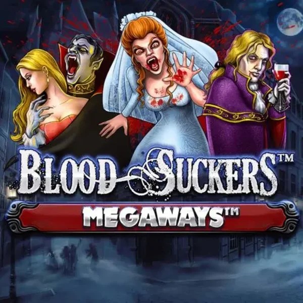 Blood Suckers Megaways logo by Red Tiger Gaming at Ringospin Casino