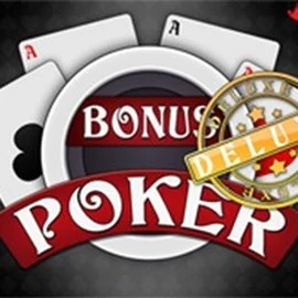 Bonus Poker Deluxe - 3 Hands slot logo by RTG (Reel Time Gaming) at Ringospin Casino