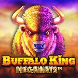 Buffalo King Megaways slot logo by Pragmatic Play at Ringospin Casino