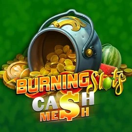 Burning Slots Cash Mesh online game logo by BF Games on ringospin.eu