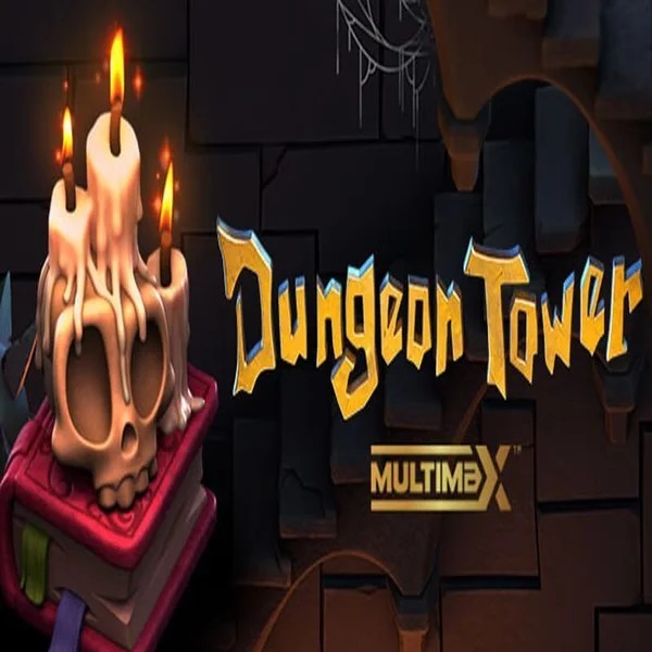 Dungeon Tower online game logo by Peter & Sons on ringospin.eu