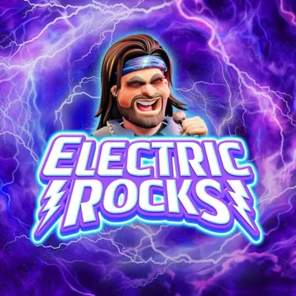 Electric Rocks by Inspired Gaming, showcased at ringospin.eu – game logo
