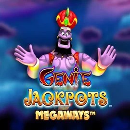 Official Jackpots logo: Genie Jackpots Megaways by Blueprint Gaming at Ringospin Casino
