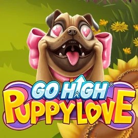Go High Puppy Love by RubyPlay, showcased at ringospin.eu – game logo