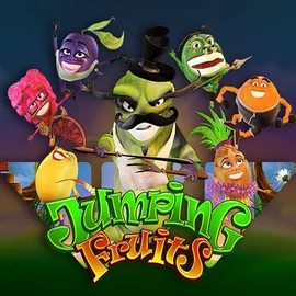 Jumping Fruits game by Wazdan – logo hosted on Ringospin Casino