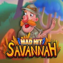 Mad Hit Savannah slot visual from RubyPlay available on ringospin.eu