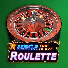 Mega Fire Blaze Roulette logo by Playtech Ringospin Casino