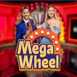 Mega Wheel slot logo by Pragmatic Play at Ringospin Casino