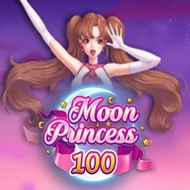 Moon Princess 100 online game logo by  on ringospin.eu