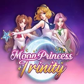 Official Slots logo: Moon Princess Trinity by  at Ringospin Casino