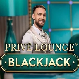Official Live Casino logo: Privé Lounge Blackjack by Pragmatic Play at Ringospin Casino