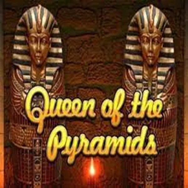 Slots logo of Queen of the Pyramids from Playtech at Ringospin Casino