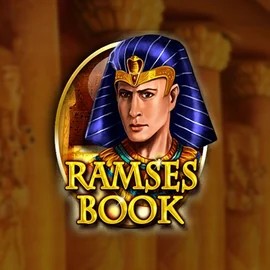 Ramses Book Deluxe by Gamomat, showcased at ringospin.eu – game logo