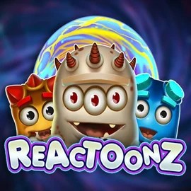 Official Slots logo: Reactoonz by  at Ringospin Casino