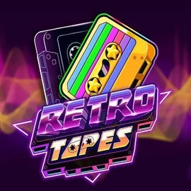 Retro Tapes logo – Slots by Push Gaming at Ringospin Casino