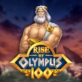 Rise of Olympus 100 online game logo by  on ringospin.eu