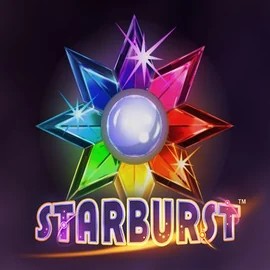 Starburst logo – Slots by NetEnt at Ringospin Casino