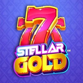 Stellar Gold online game logo by Snowborn Games on ringospin.eu