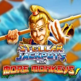 Stellar Jackpots with More Monkeys by Lightning Box Game, showcased at ringospin.eu – game logo
