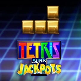 Tetris Super Jackpots casino game by WMS – featured logo at Ringospin Casino