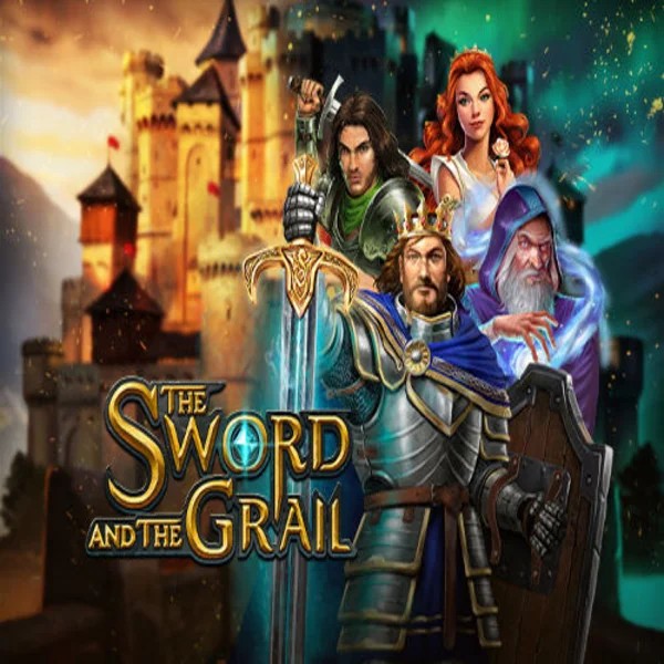 The Sword and the Grail logo – Slots by  at Ringospin Casino
